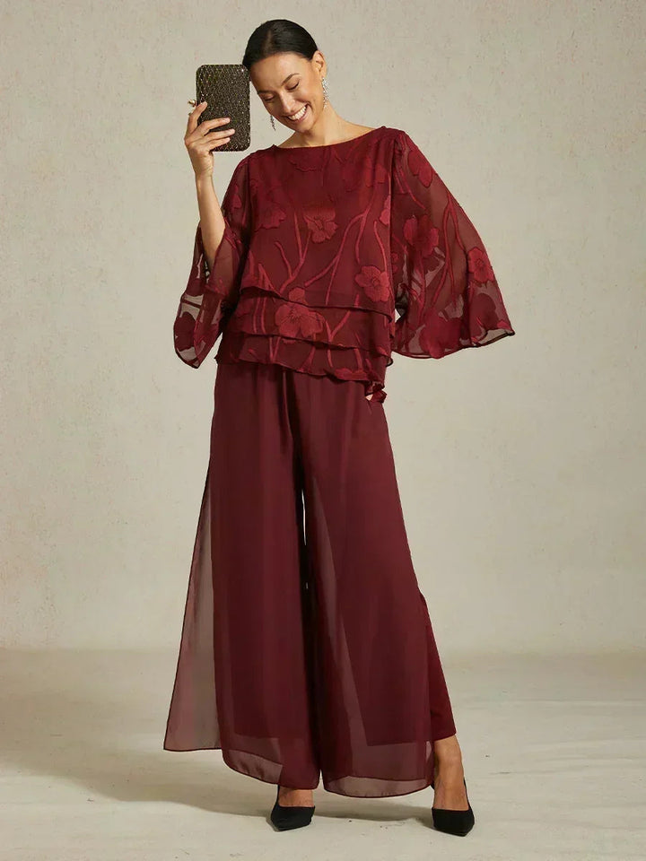 Fluressa | Split Hem Flow Trousers