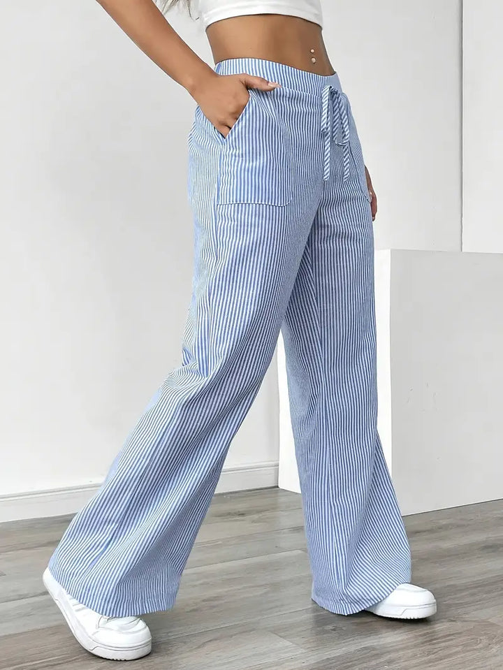 Elise™ Casual Striped Trousers