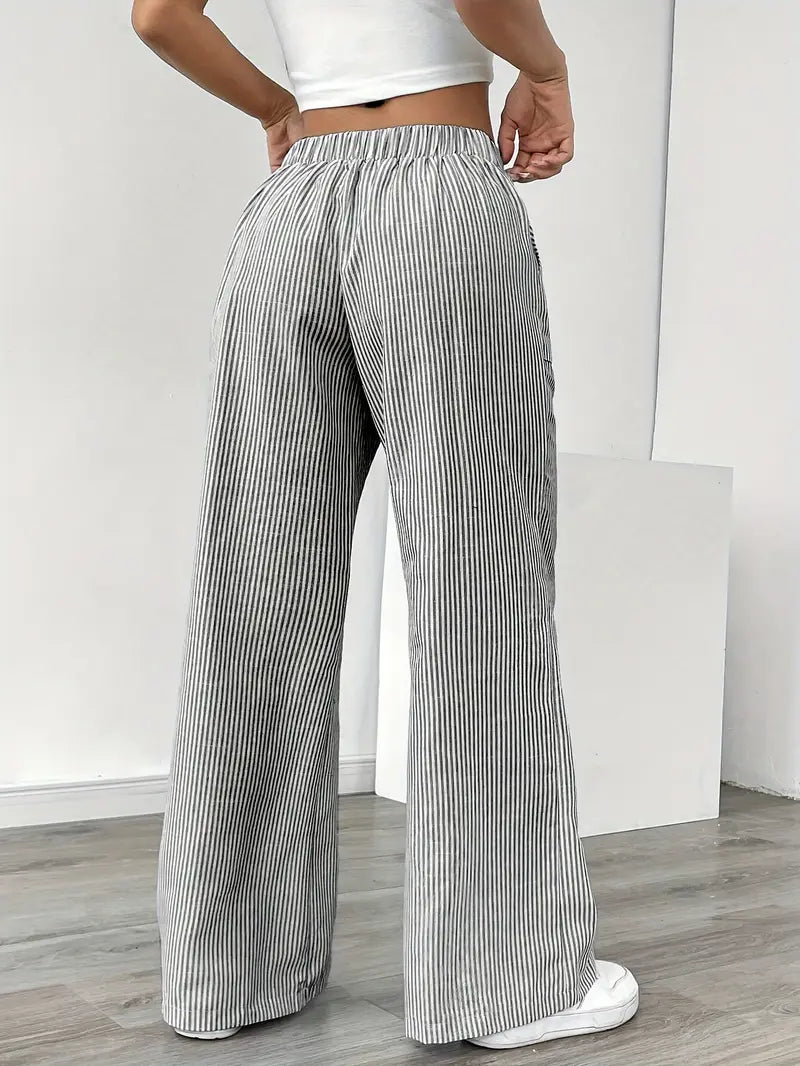 Elise™ Casual Striped Trousers