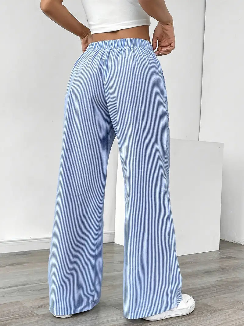 Elise™ Casual Striped Trousers