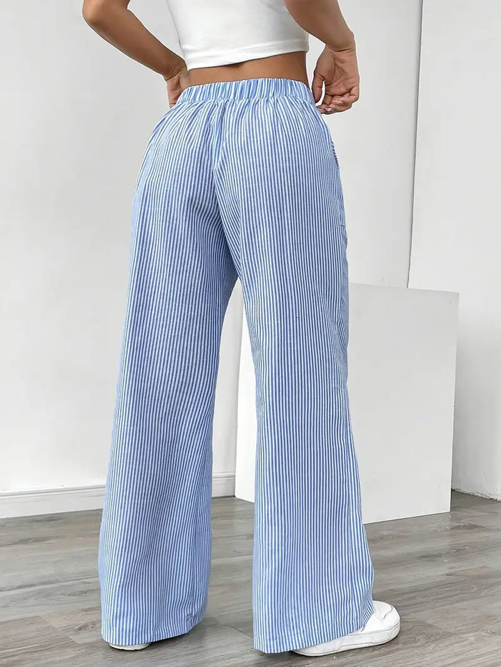 Elise™ Casual Striped Trousers