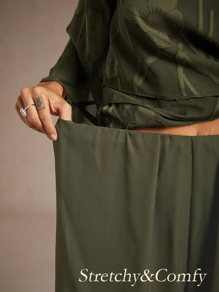 Fluressa | Split Hem Flow Trousers