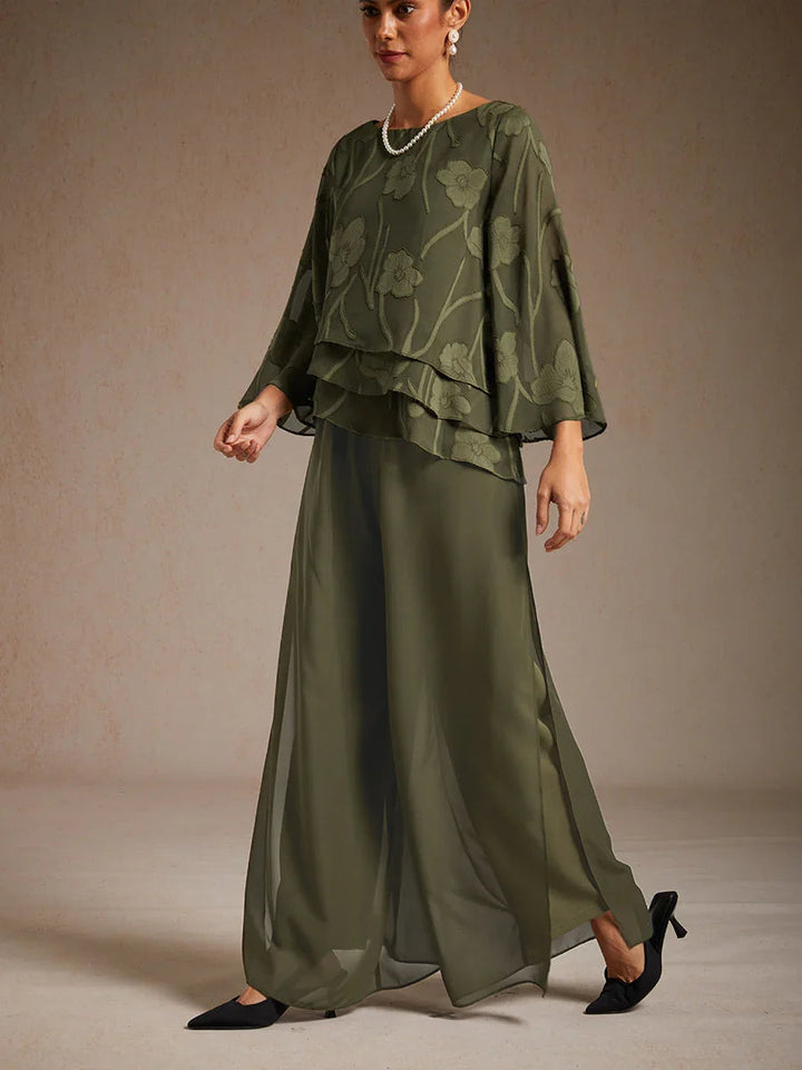 Fluressa | Split Hem Flow Trousers