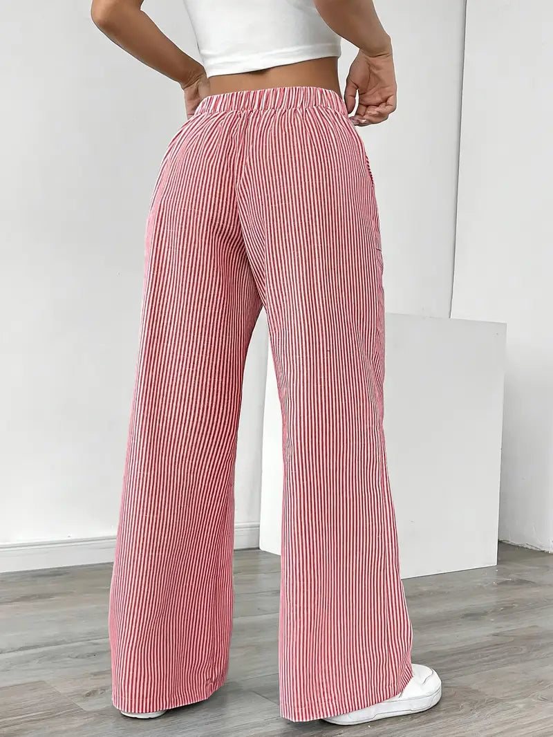 Elise™ Casual Striped Trousers