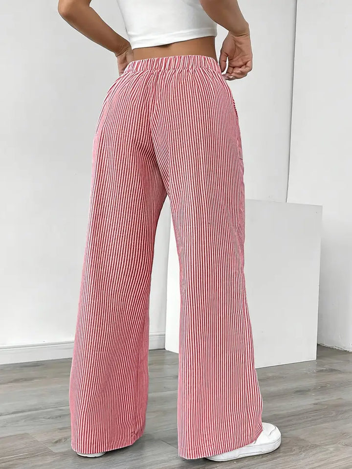Elise™ Casual Striped Trousers