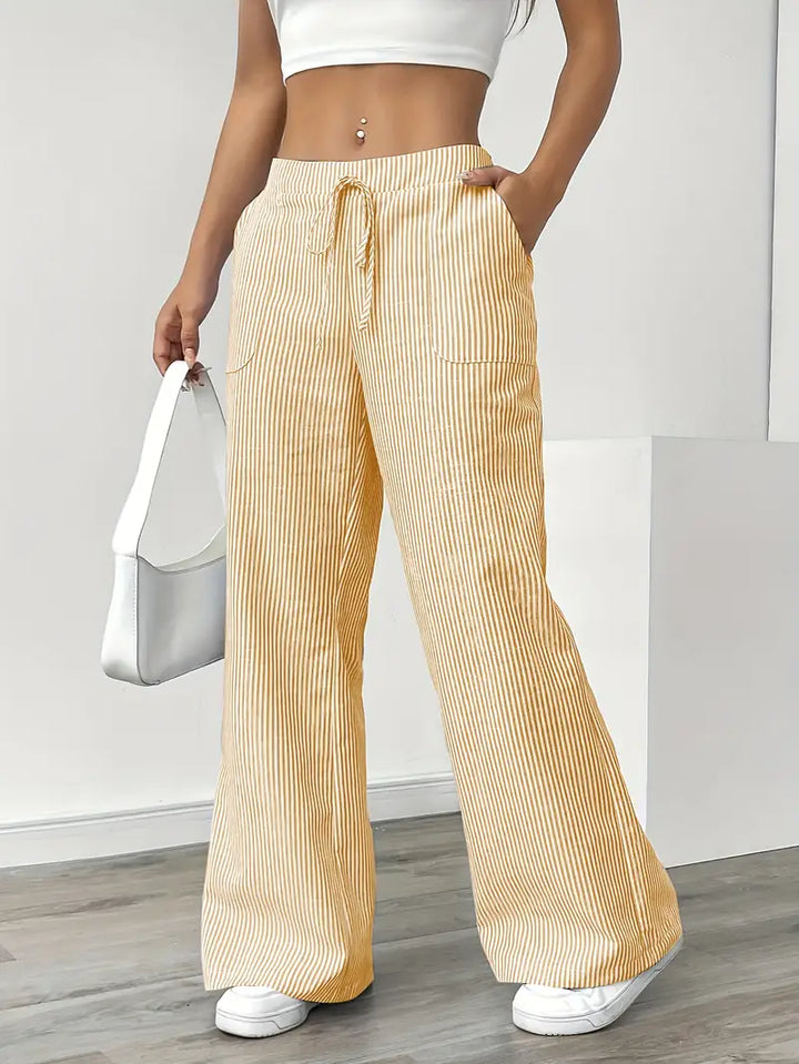 Elise™ Casual Striped Trousers