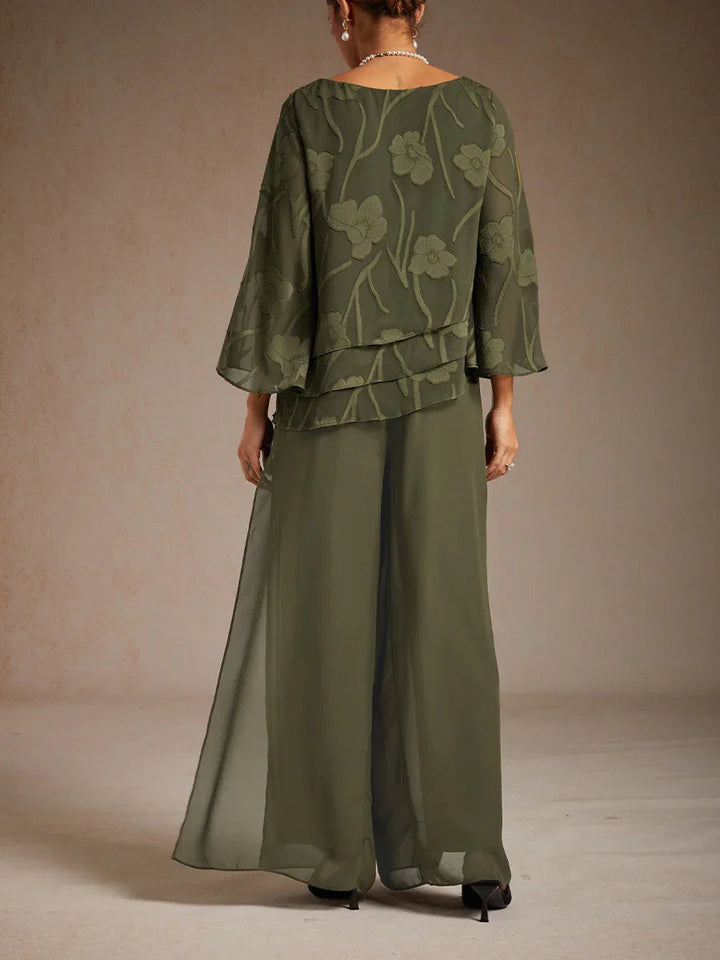 Fluressa | Split Hem Flow Trousers